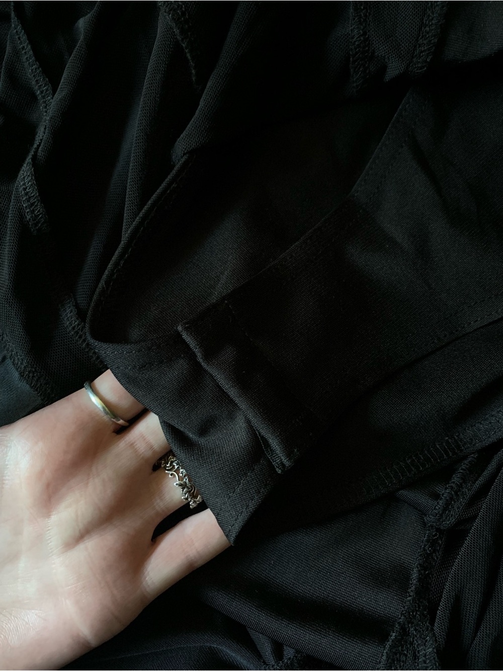Velvet Gothic Maxi Dress - Picture 5 of 9